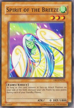 Spirit of the Breeze (DB1-EN235) - Dark Beginning 1 Unlimited