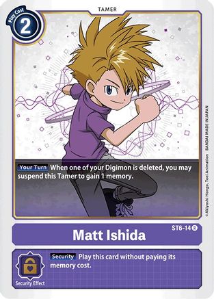 Matt Ishida (ST6-14) - Starter Deck 06: Venomous Violet
