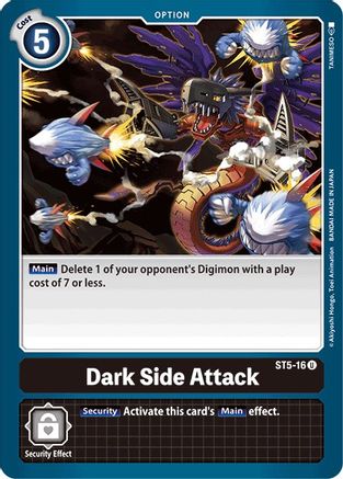 Dark Side Attack (ST5-16) - Starter Deck 05: Machine Black