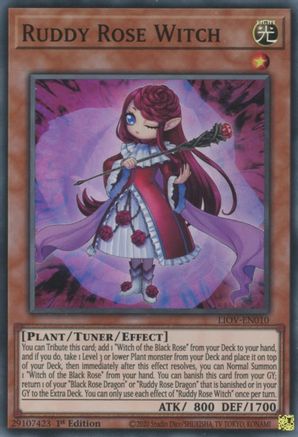 Ruddy Rose Witch (LIOV-EN010) - Lightning Overdrive 1st Edition