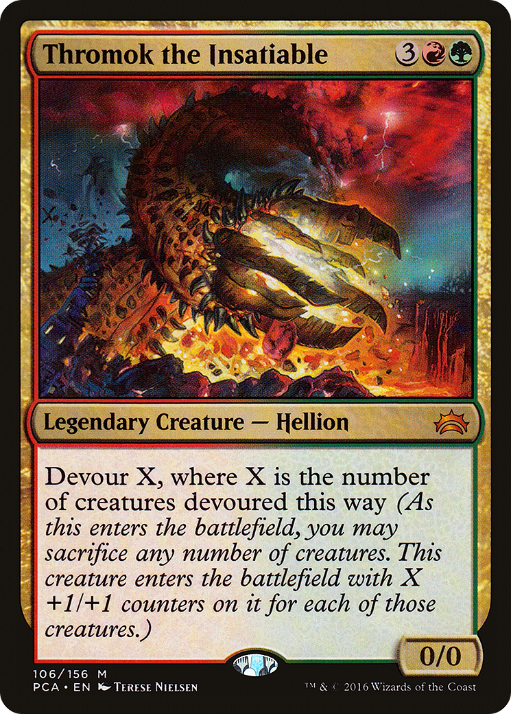 Thromok the Insatiable (PCA-106) - Planechase Anthology
