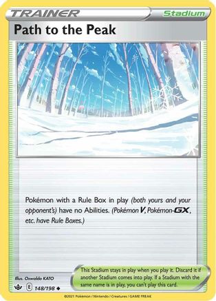 Path to the Peak 148/198 SWSH06 Chilling Reign - Uncommon