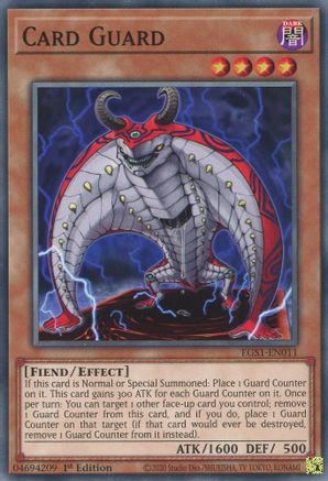 Card Guard (EGS1-EN011) - Egyptian God Deck: Slifer the Sky Dragon 1st Edition