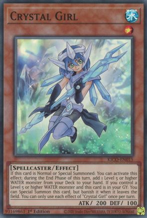 Crystal Girl (KICO-EN015) - King's Court 1st Edition
