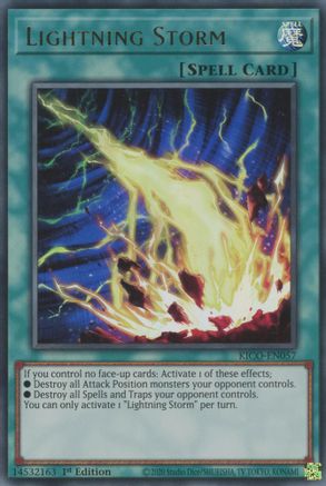Lightning Storm (KICO-EN057) - King's Court 1st Edition
