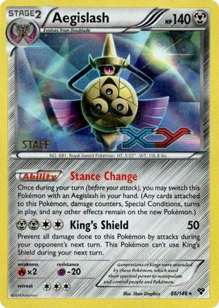 Aegislash 086/146 - Holofoil XY Promos - Promo