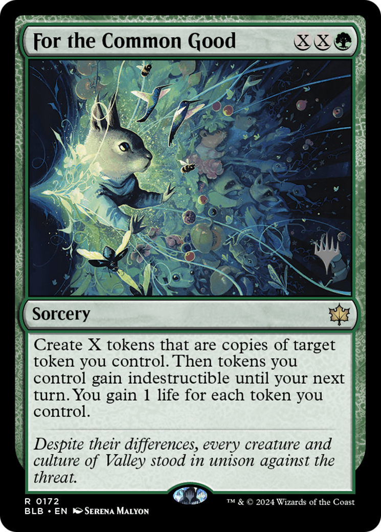 For the Common Good (PPBLB-172P) - Bloomburrow Promos Foil