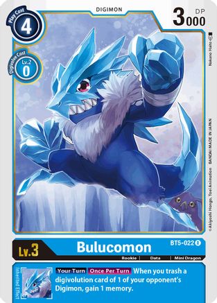 Bulucomon (BT5-022) - Battle of Omni