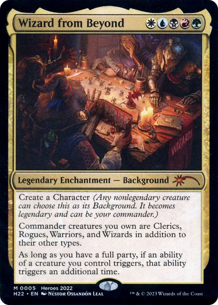 Wizard from Beyond (PH22-005) - 2022 Heroes of the Realm Foil