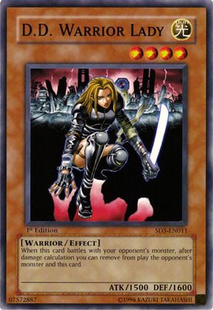 D.D. Warrior Lady (SD5-EN011) - Structure Deck: Warrior's Triumph 1st Edition