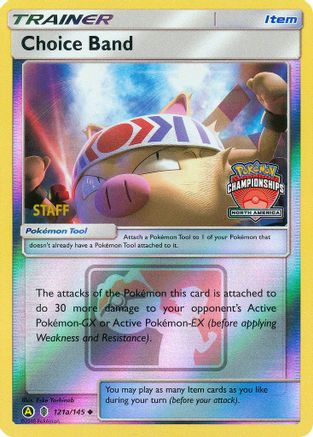 Choice Band 121a/145 - Reverse Holofoil League & Championship Cards - Promo