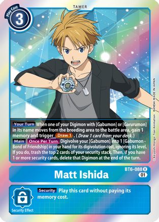 Matt Ishida (BT6-088) - Double Diamond Foil