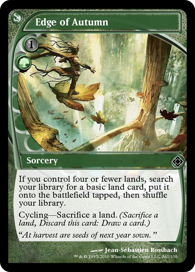 Edge of Autumn (TD0-A67) - Magic Online Theme Decks