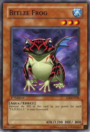 Beelze Frog (SOI-EN026) - Shadow of Infinity Unlimited