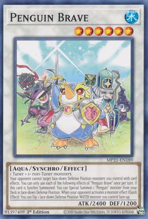 Penguin Brave (MP21-EN189) - 2021 Tin of Ancient Battles 1st Edition