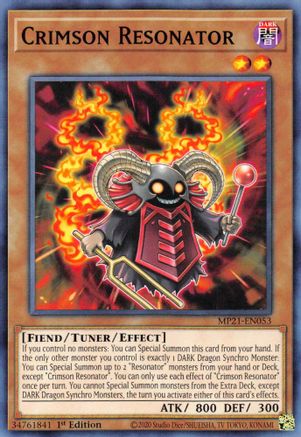 Crimson Resonator (MP21-EN053) - 2021 Tin of Ancient Battles 1st Edition