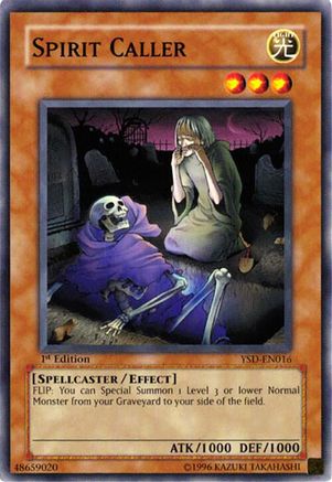 Spirit Caller (YSD-EN016) - Starter Deck 2006 Unlimited