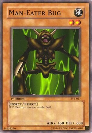 Man-Eater Bug (SYE-017) - Starter Deck: Yugi Evolution Unlimited