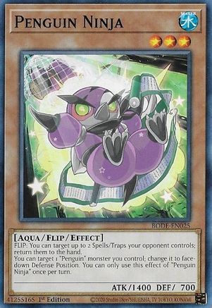 Penguin Ninja (BODE-EN025) - Burst of Destiny 1st Edition