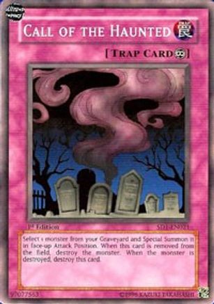 Call of the Haunted (SD1-EN021) - Structure Deck: Dragon's Roar 1st Edition