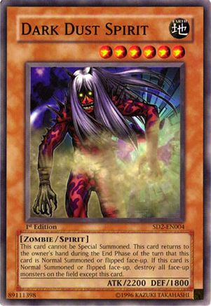 Dark Dust Spirit (SD2-EN004) - Structure Deck: Zombie Madness 1st Edition