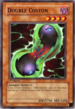 Double Coston (SD2-EN011) - Structure Deck: Zombie Madness 1st Edition