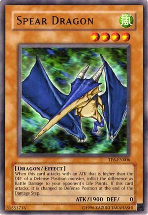 Spear Dragon (TP6-EN006) - Tournament Pack 6 Unlimited