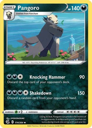 Pangoro 174/264 SWSH08 Fusion Strike - Uncommon