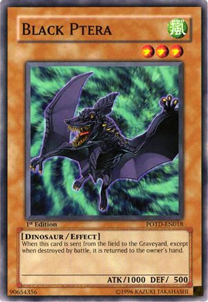 Black Ptera (POTD-EN018) - Power of the Duelist Unlimited
