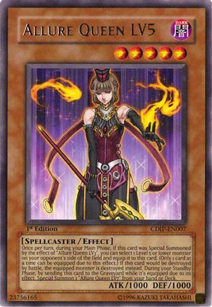 Allure Queen LV5 (CDIP-EN007) - Cyberdark Impact 1st Edition
