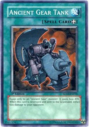 Ancient Gear Tank (SD10-EN018) - Structure Deck: Machine Re-Volt 1st Edition