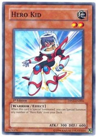 Hero Kid (DP03-EN004) - Duelist Pack 3: Jaden Yuki 2 1st Edition