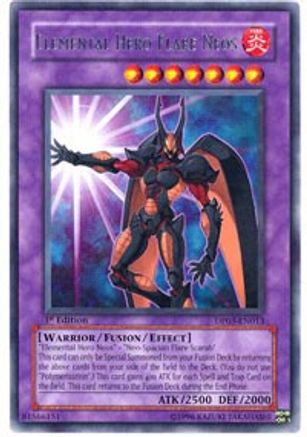 Elemental Hero Flare Neos (DP03-EN013) - Duelist Pack 3: Jaden Yuki 2 1st Edition