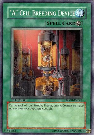 "A" Cell Breeding Device (FOTB-EN043) - Force of the Breaker Unlimited