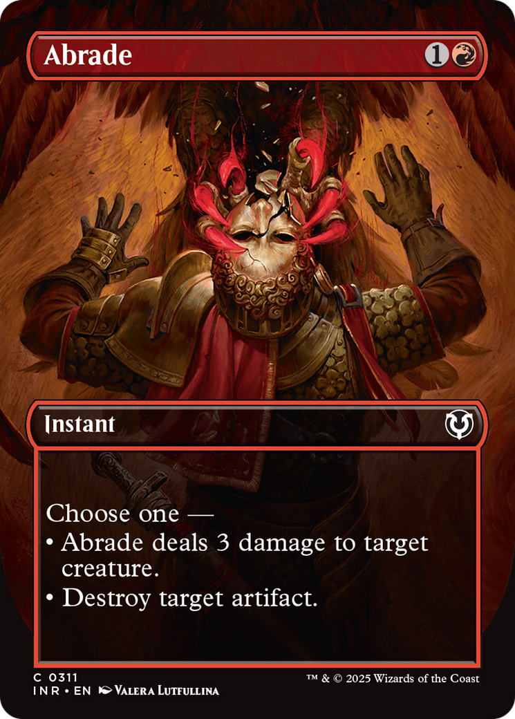 Abrade (INR-311) - Innistrad Remastered (Borderless)