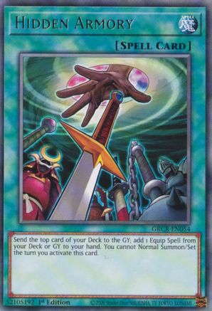 Hidden Armory (GRCR-EN054) - The Grand Creators 1st Edition