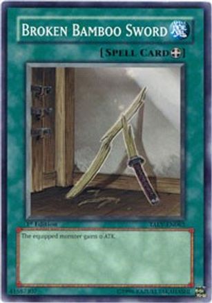 Broken Bamboo Sword (TAEV-EN062) - Tactical Evolution 1st Edition