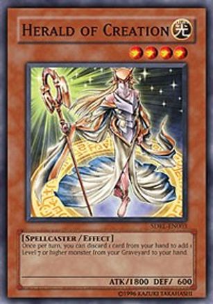 Herald of Creation (SDRL-EN003) - Structure Deck: Rise of the Dragon Lords 1st Edition