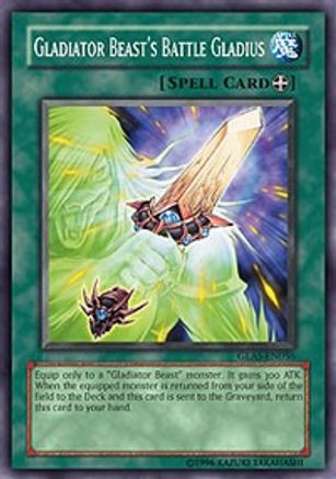 Gladiator Beast's Battle Gladius (GLAS-EN056) - Gladiator's Assault Unlimited
