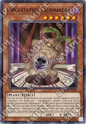 Impcantation Talismandra (OP18-EN020) - OTS Tournament Pack 18 Unlimited