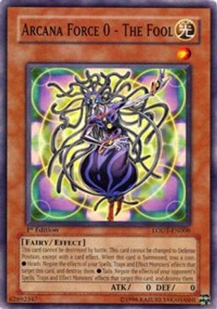 Arcana Force 0 - The Fool (LODT-EN008) - Light of Destruction Unlimited