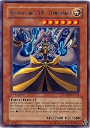 Arcana Force XIV - Temperance (LODT-EN014) - Light of Destruction Unlimited