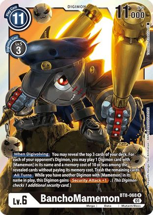 BanchoMamemon (BT8-068) - New Awakening Foil