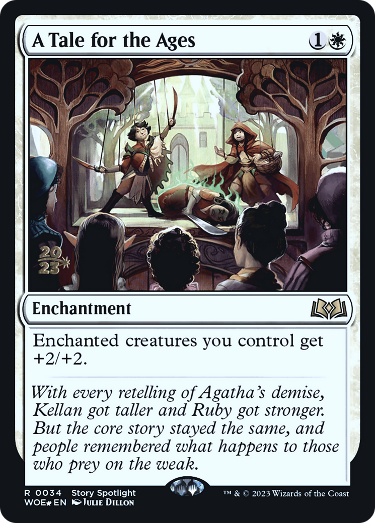 A Tale for the Ages (PRE-34S) - Wilds of Eldraine Promos Foil