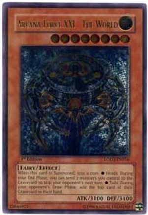 Arcana Force XXI - The World (UTR) (LODT-EN016) - Light of Destruction 1st Edition