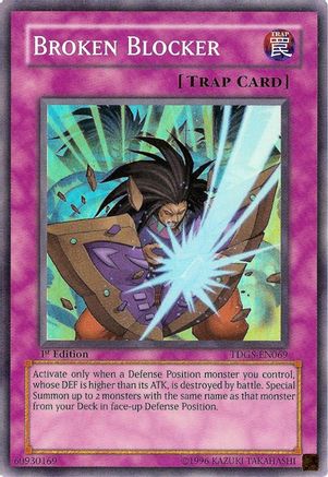 Broken Blocker (TDGS-EN069) - The Duelist Genesis Unlimited