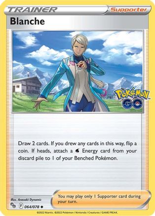 Blanche 064/078 Pokemon GO - Uncommon