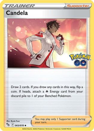 Candela 065/078 Pokemon GO - Uncommon