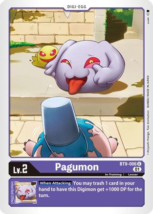 Pagumon (BT9-006) - X Record