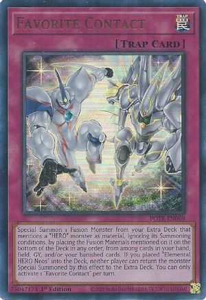 Favorite Contact (POTE-EN069) - Power of the Elements 1st Edition